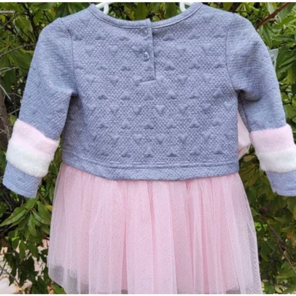 Toddler Girl Little Lass Quilted Tulle Jacket, Size 18 Months K36 * - Picture 6 of 7